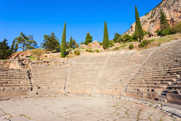 Ancien sanctuaire de Delphes, Grèce