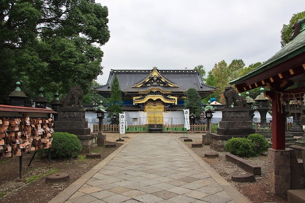 L'ancien temple du centre-ville, Tokyo, Japon