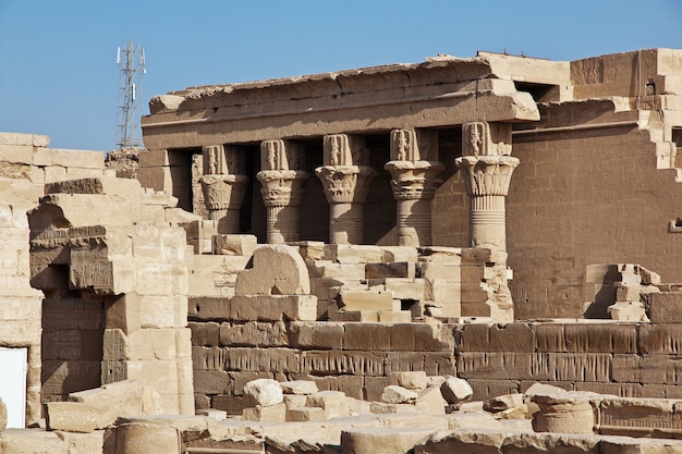 Ancien temple Hathor à Dendérah, Egypte