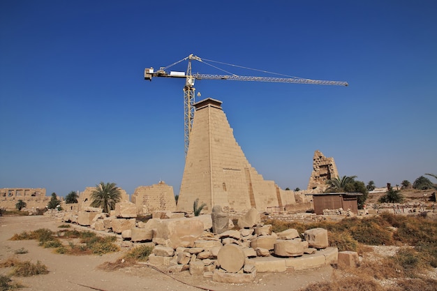 Ancien temple de Karnak à Louxor Egypte