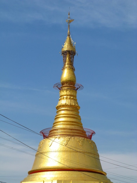 L'ancien temple de Yangon Rangoon Myanmar