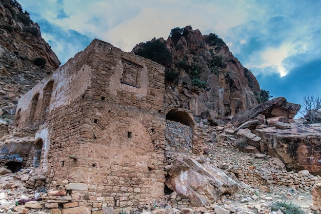 Ancien Village Zriba Olia d'origine berbère à Zaghouan Tunisie