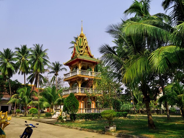 L'ancien Wat à Vientiane au Laos