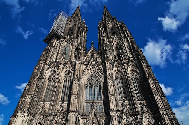 Ancienne cathédrale de Cologne en Allemagne