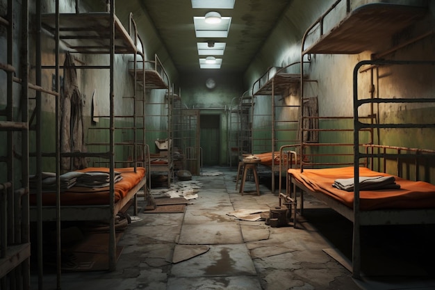 L'ancienne cellule de la prison