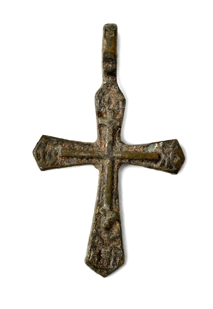 Ancienne croix pectorale vintage