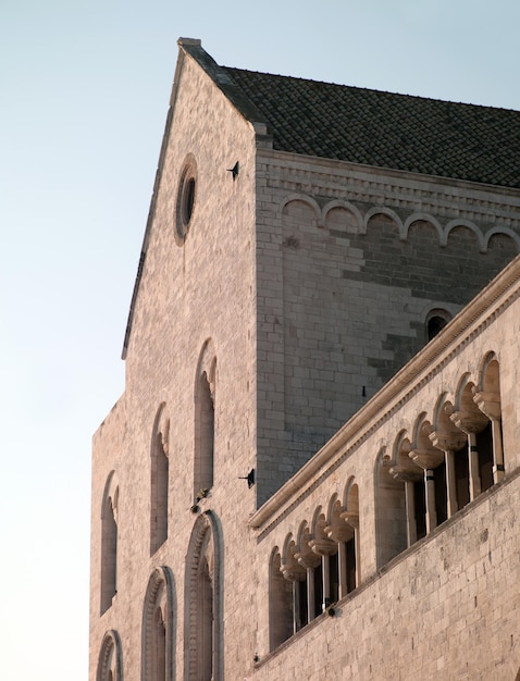 Ancienne église chrétienne au Vatican le sanctuaire catholique