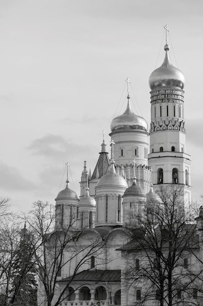 Ancienne église orthodoxe de ton monochrome