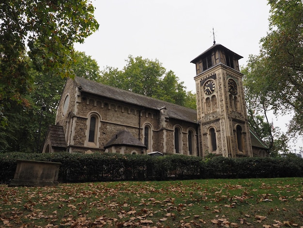 Ancienne église St Pancras à Londres
