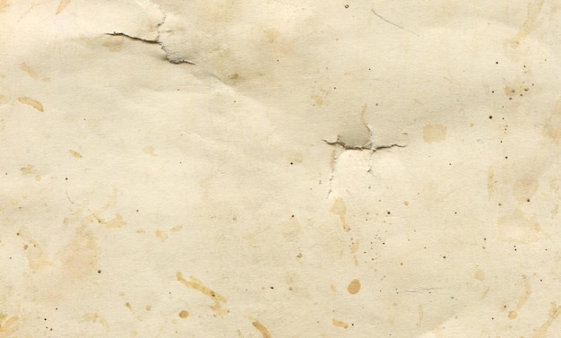 Ancienne feuille de papier