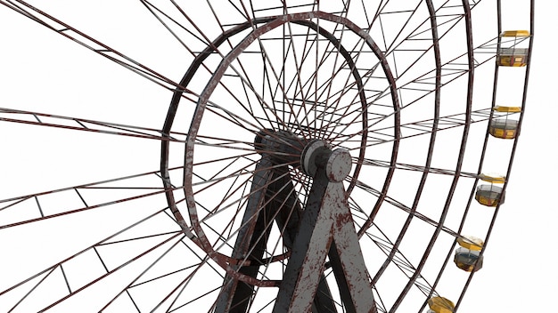 L'ancienne grande roue d'horreur