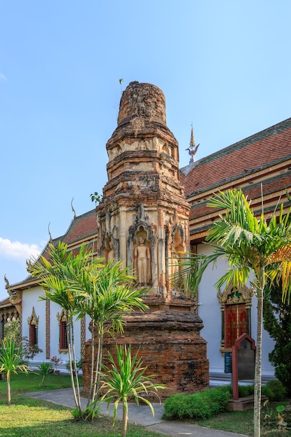 Ancienne pagode de Wat Chamthewi à Lamphun au nord de la Thaïlande