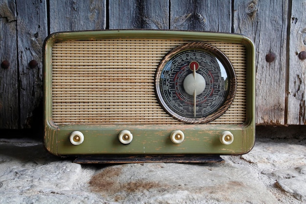 Ancienne radio vintage