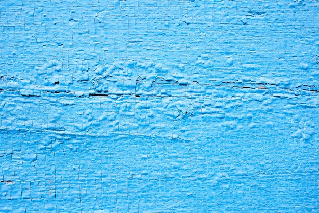 Ancienne surface en bois en bleu