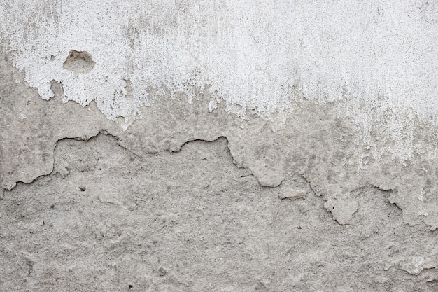 Ancienne surface de mur de plâtre en béton pourri pour le fond