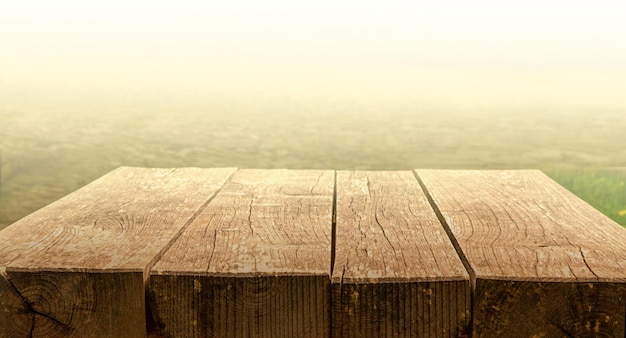 Ancienne table en bois