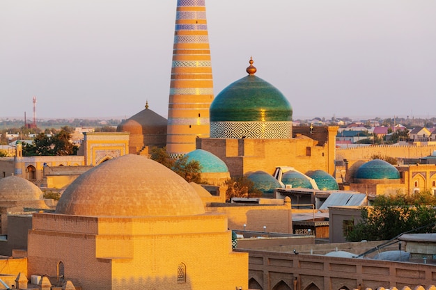 Ancienne ville de Khiva, Ouzbékistan.