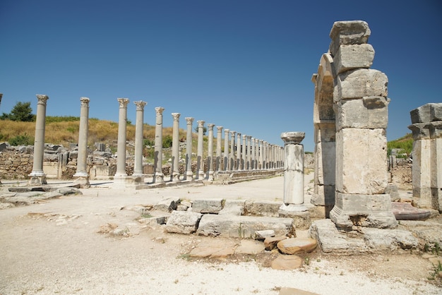 Ancienne ville de Perge à Antalya Turkiye