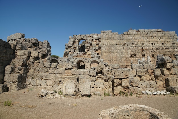 Ancienne ville de Perge à Antalya Turkiye