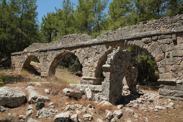 Ancienne ville de Phaselis à Kemer Antalya Turkiye