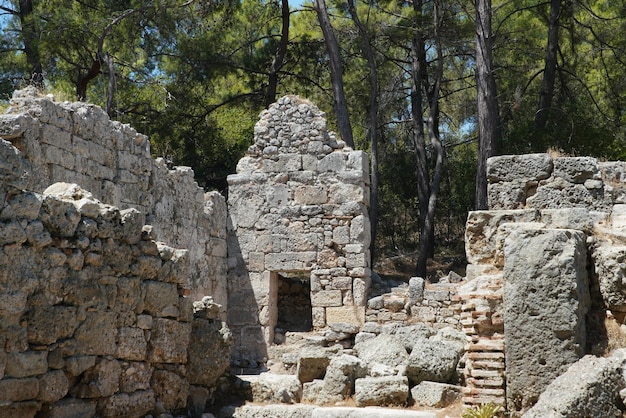 Ancienne ville de Phaselis à Kemer Antalya Turkiye