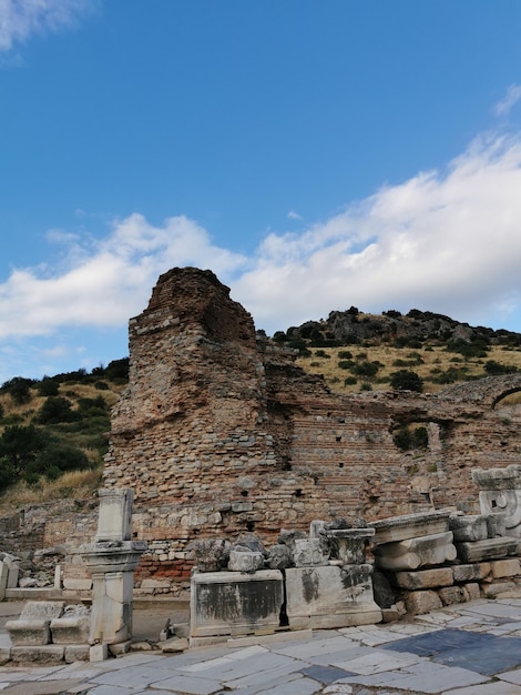 L'ancienne ville romaine d'Ephèse en Turquie