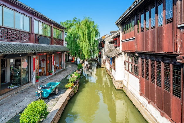 Ancienne ville de Zhouzhuang dans le Jiangsu