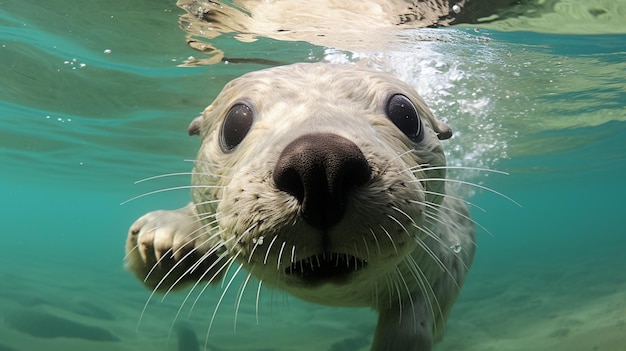 Un animal sauvage mignon une œuvre d'art une chanson de la nature une illustration professionnelle une perspective unique