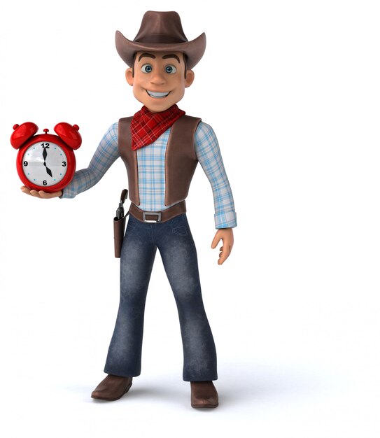 Animation amusante Cowboy