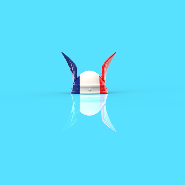 Photo animation de casque gaulois