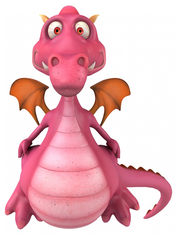 Photo animation de dragon amusante
