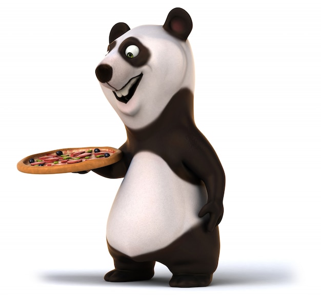 Animation panda amusante