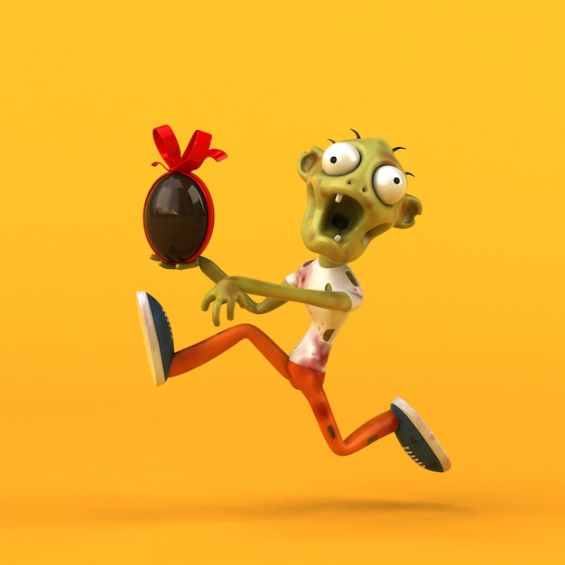 Animation zombie amusante