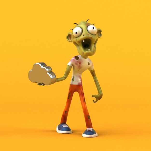 Animation zombie amusante