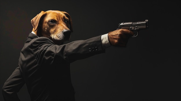 Photo des animaux de gangster