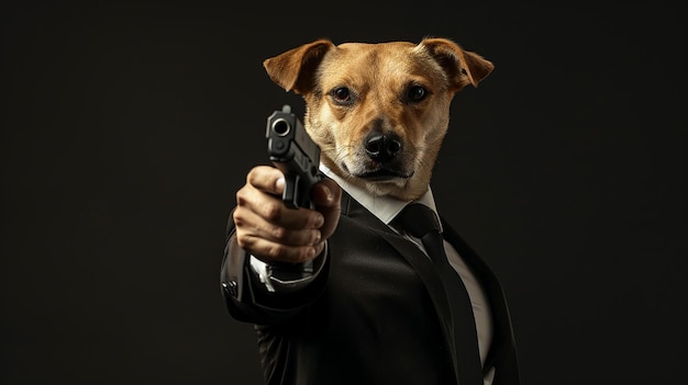 Photo des animaux de gangster