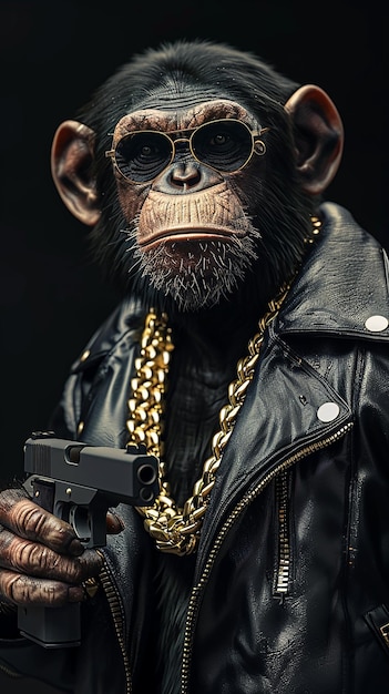 Photo des animaux de gangster