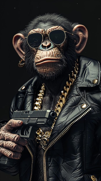 Photo des animaux de gangster