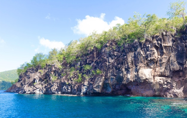 Photo anse mitan fortdefrance martinique île tropicale de la mer des caraïbes