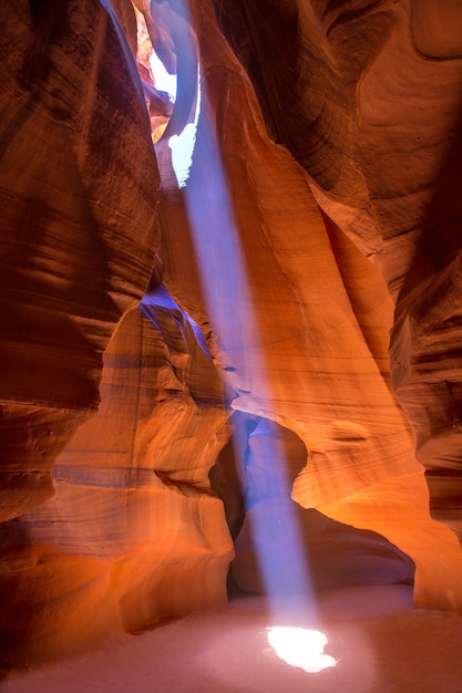 Antelope Canyon, Arizona, sur les terres Navajos près de Page