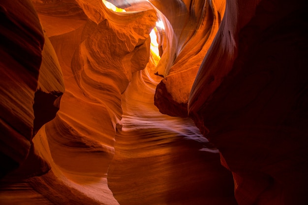 Antelope Canyon, Arizona, sur les terres Navajos près de Page