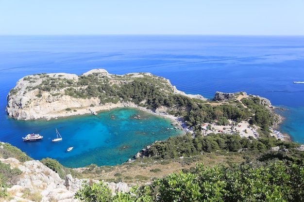 Anthony Quinn Bay, Rhodes, Grèce