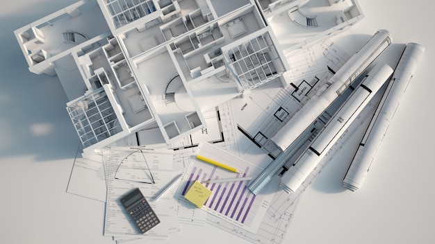 Aperçu du projet d'immeuble