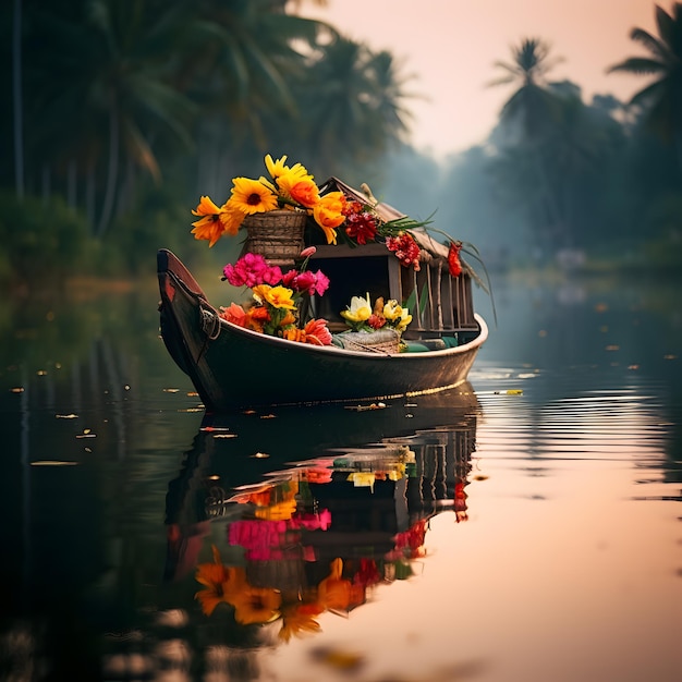Un aperçu de la tradition des backwaters pittoresques du Kerala