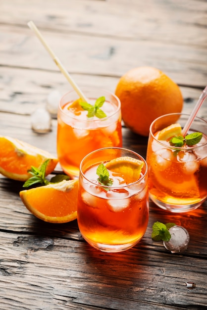 Aperol Spritz à l'orange