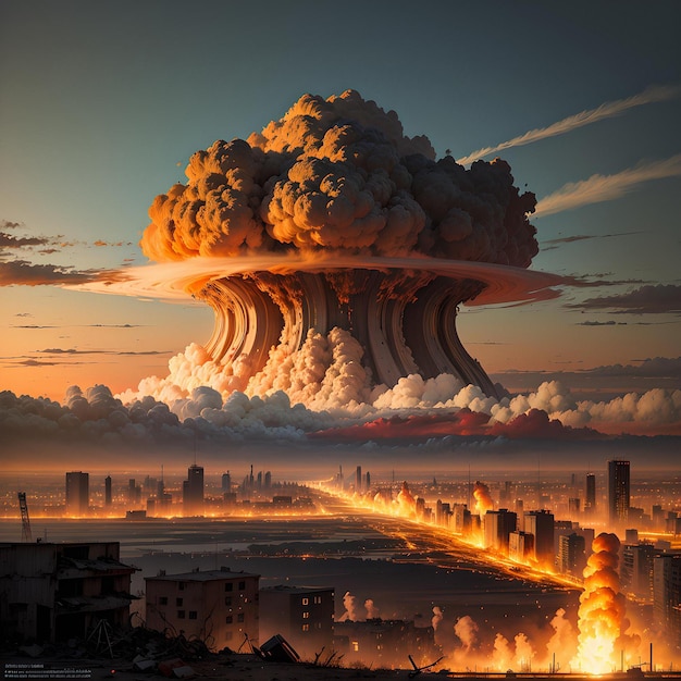 Photo l'apocalypse nucléaire