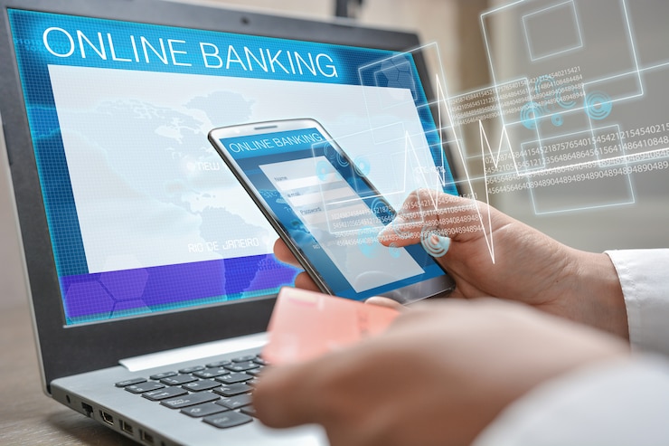 Photo app bancaire en ligne