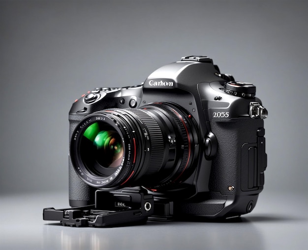 appareil photo DSLR professionnel et numérique avec objectif généré par Ai