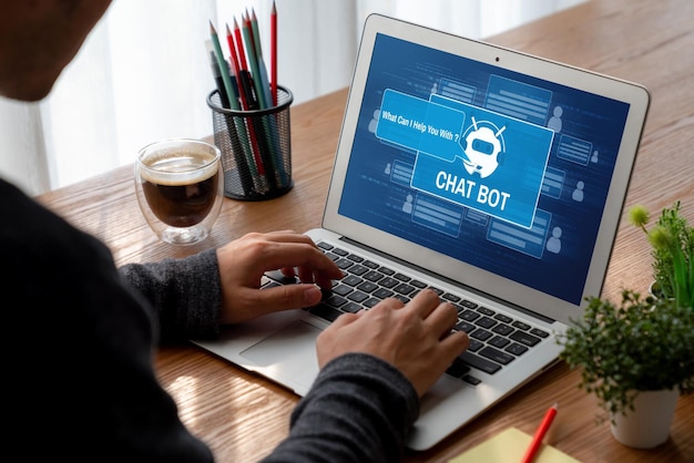 Application logicielle Chatbot pour les affaires en ligne à la mode