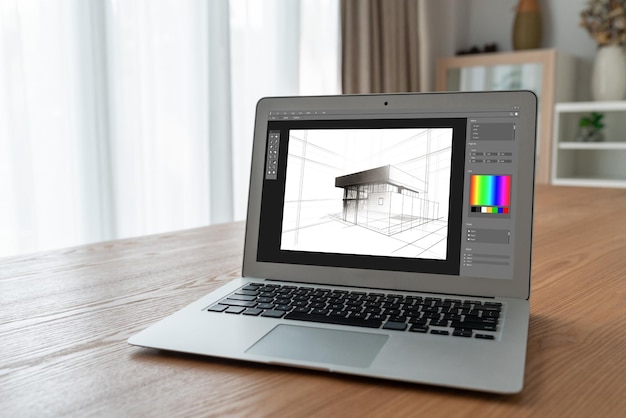 Application logicielle de conception architecturale à la mode pour les entreprises d'architectes et les concepteurs professionnels